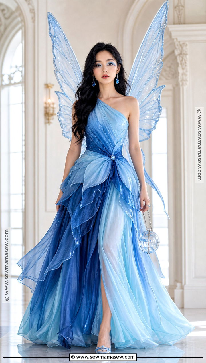 Formal Silvermist Cosplay With Blue Gown - 30 silvermist cosplay ideas