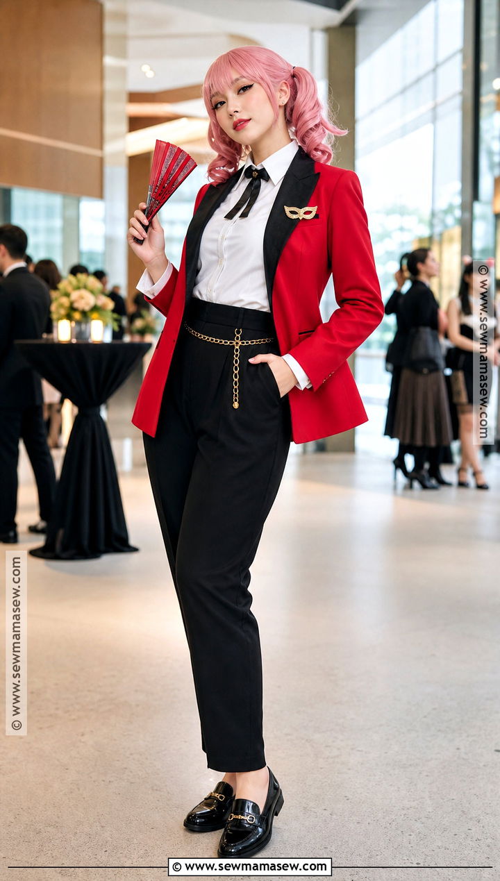 Formal Sparkle Cosplay Suit - 30 Sparkle Cosplay Ideas