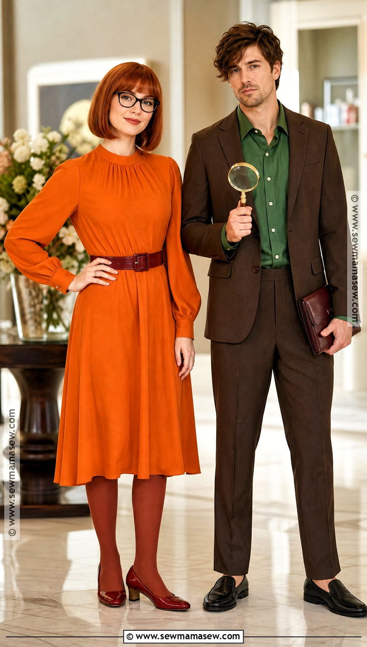 Formal Velma and Shaggy Costume - 35 velma and shaggy costume ideas