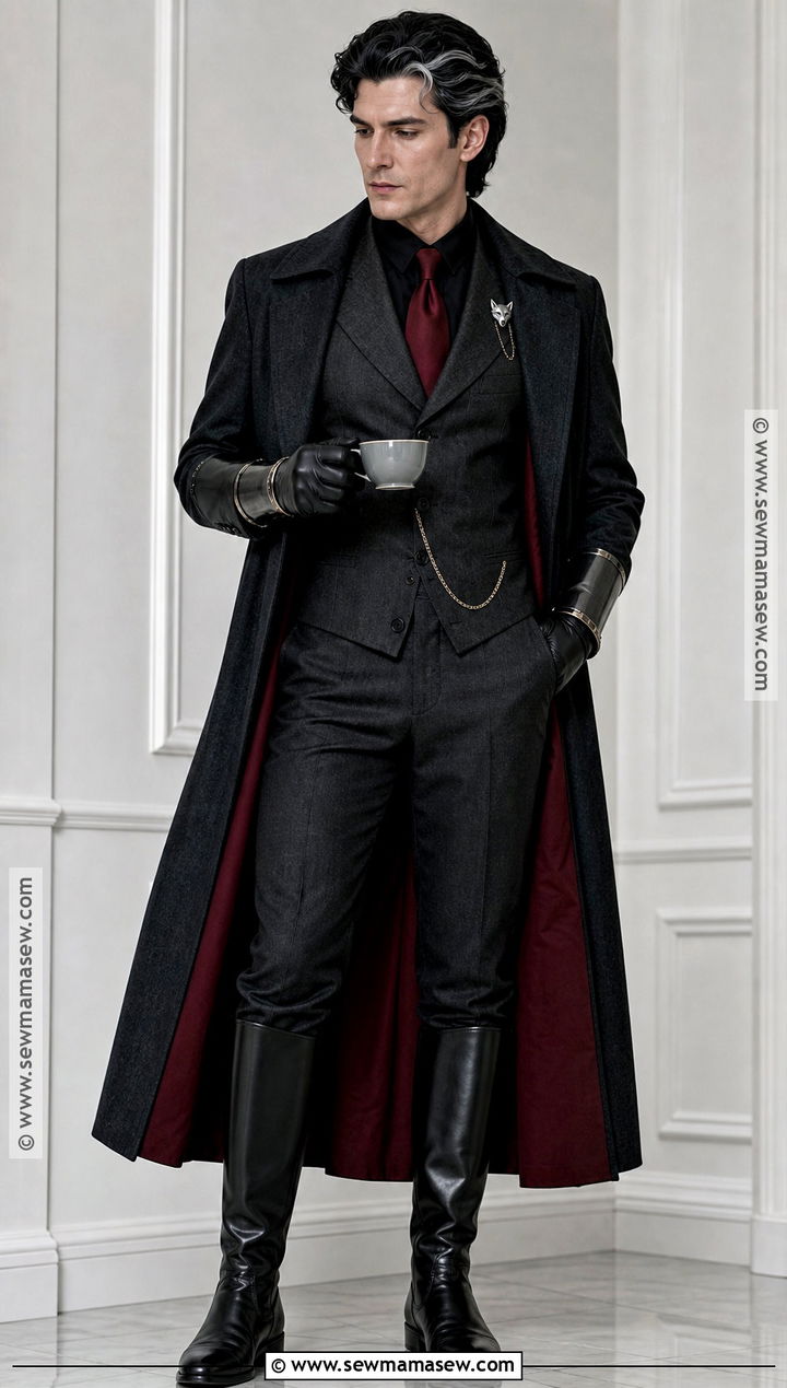 Formal Wriothesley Cosplay - 30 Wriothesley Cosplay Ideas