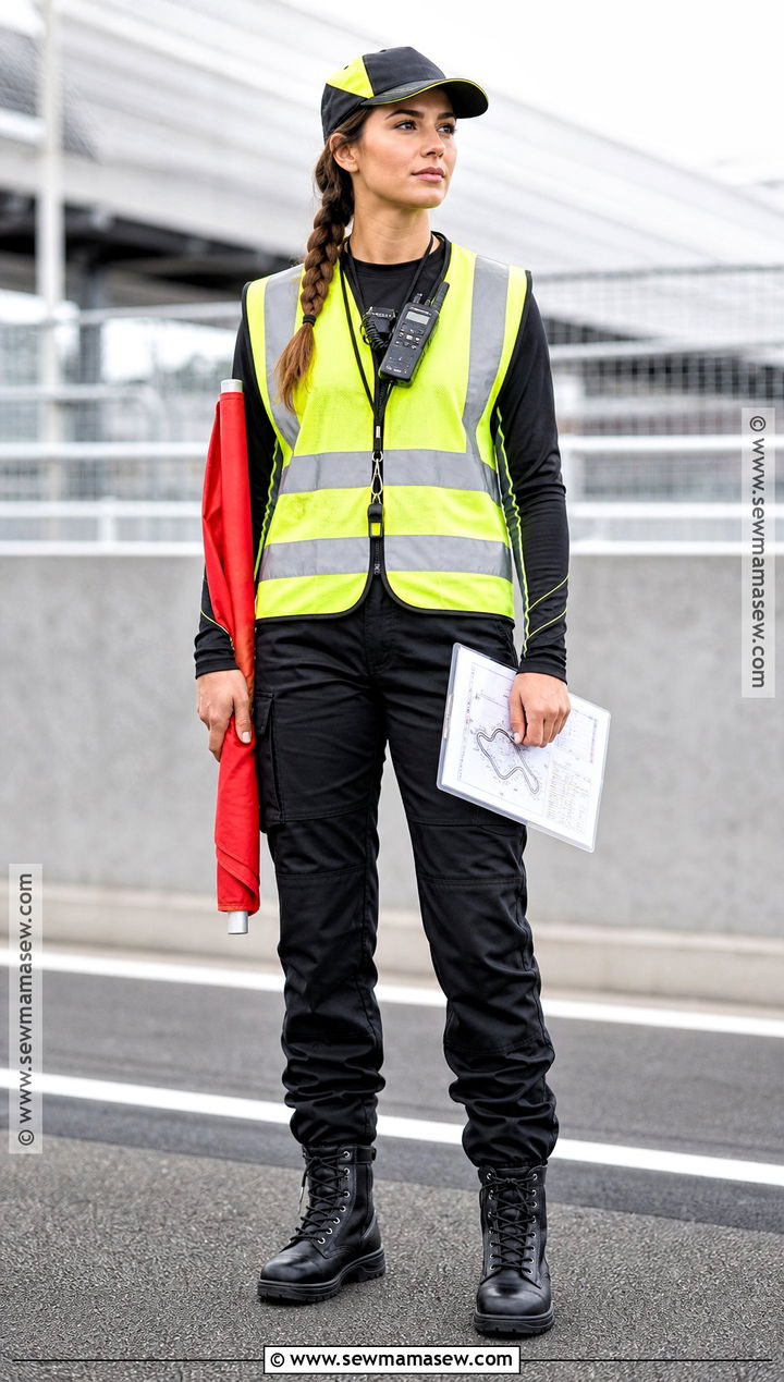 Formula 1 Grid Marshal Costume - 30 Formula 1 Costume Ideas for Women