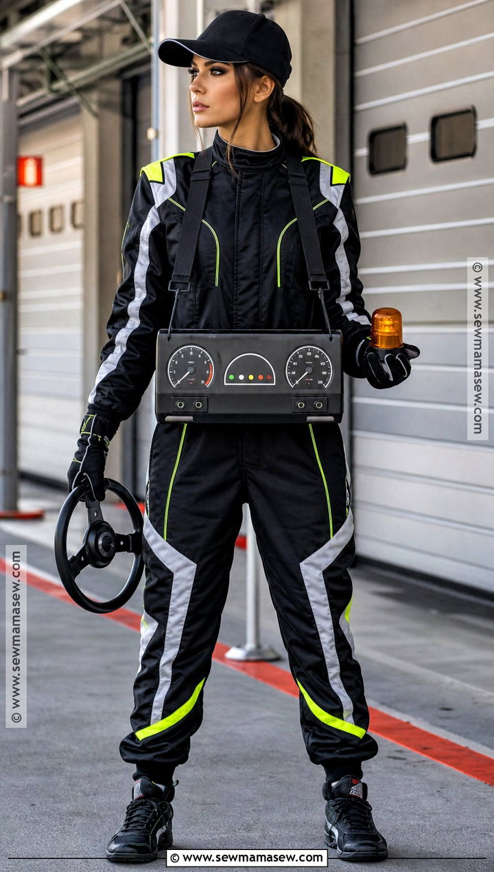 Formula 1 Safety Car Driver Costume - 30 Formula 1 Costume Ideas for Women