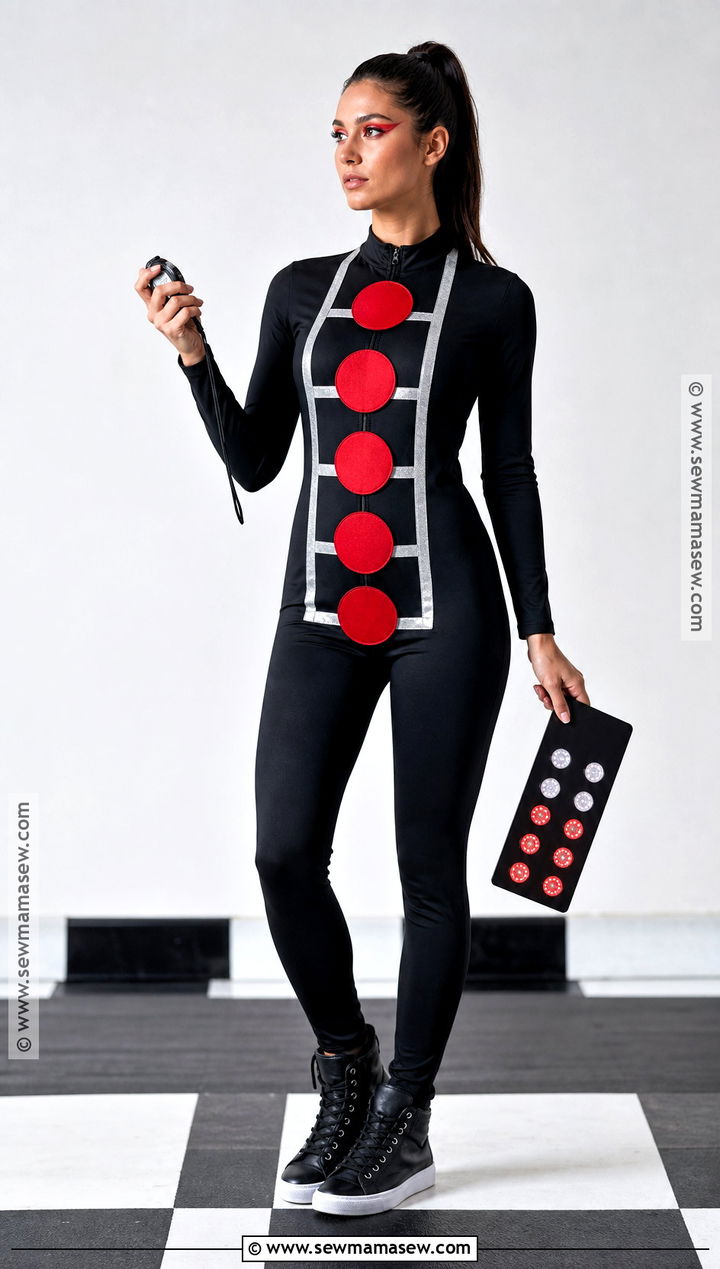 Formula 1 Starting Lights Costume - 30 Formula 1 Costume Ideas for Women