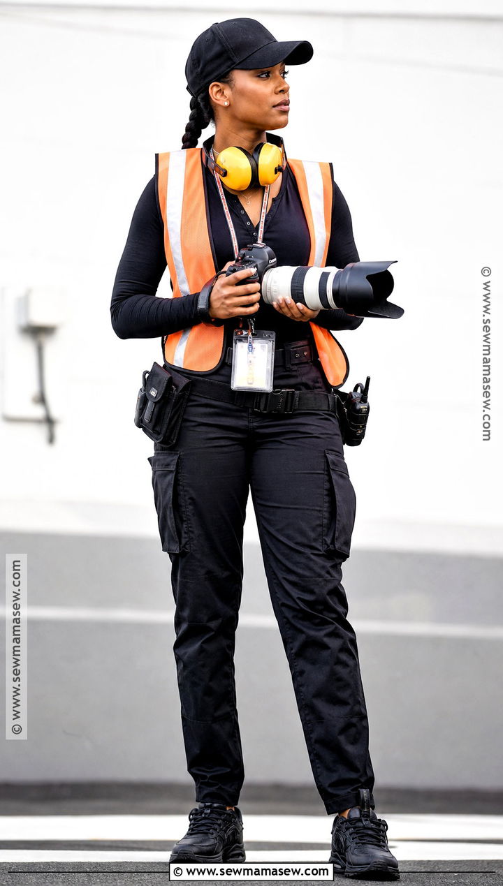 Formula 1 Track Photographer Costume - 30 Formula 1 Costume Ideas for Women