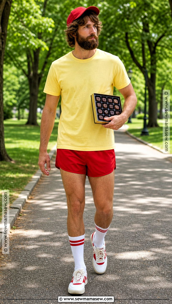 Forrest Gump Running Costume - 30 Hollywood Characters Costume Ideas