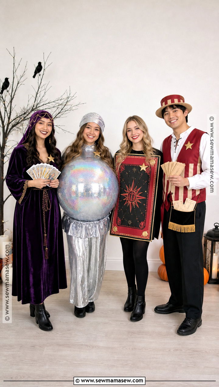 Fortune Teller Booth Group Costume - 45 fortune teller costume ideas