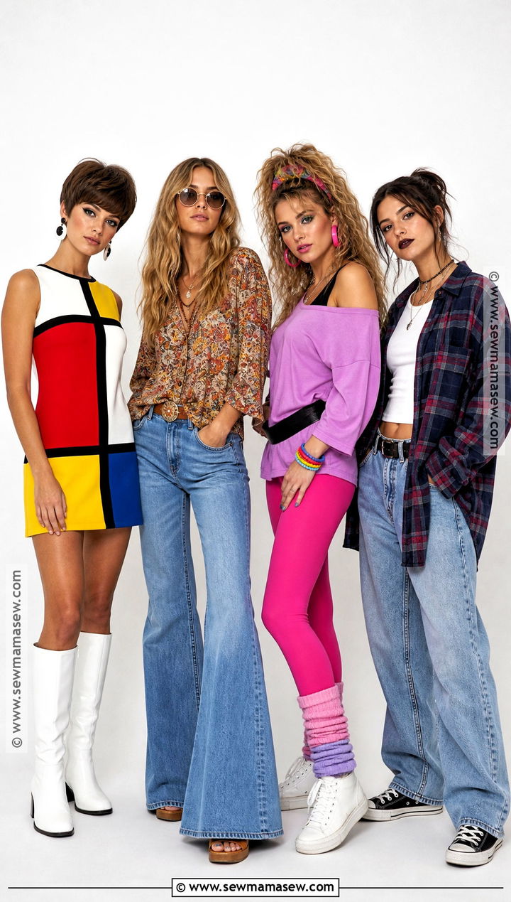 Four Decades Group Costume - 35 4 people costume ideas