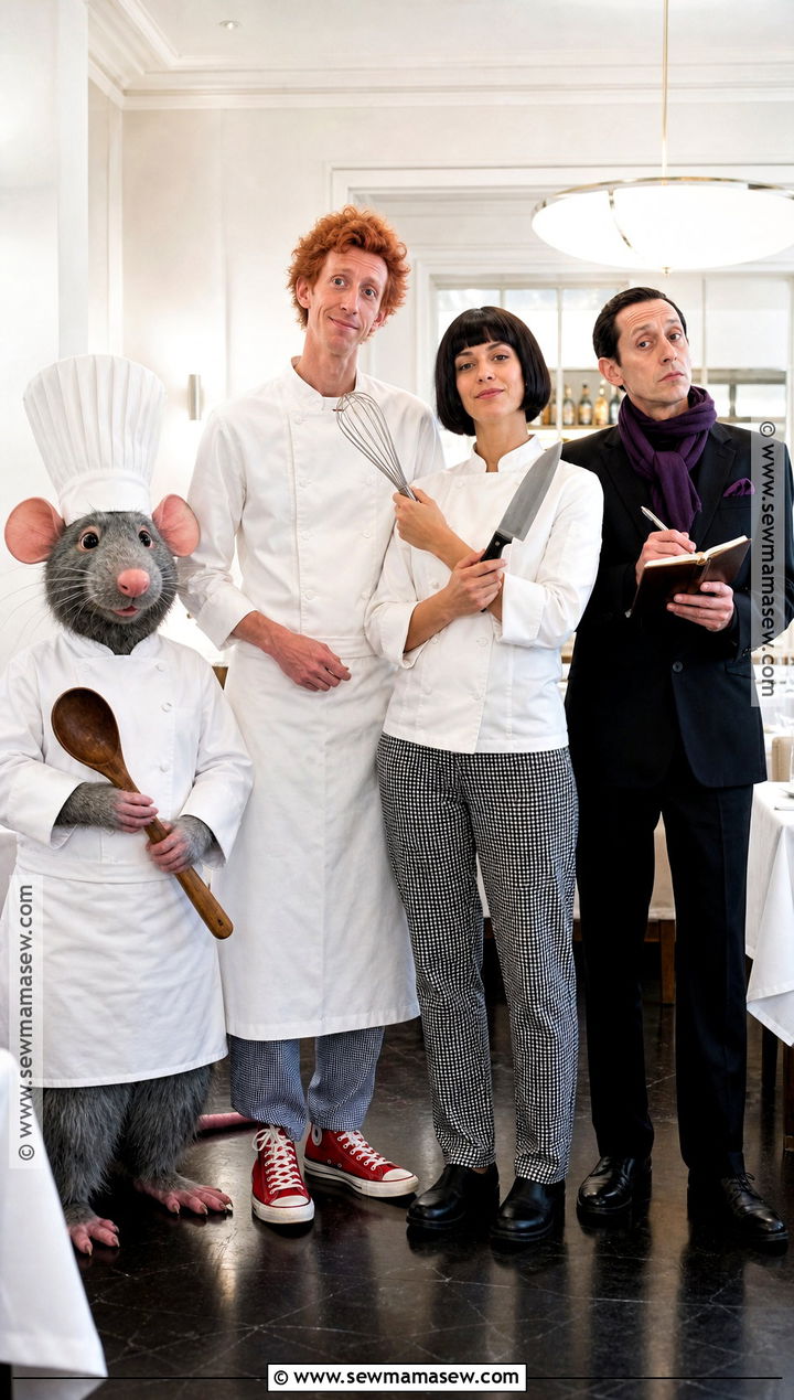 Four Person Ratatouille Character Costume - 50 ratatouille costume ideas