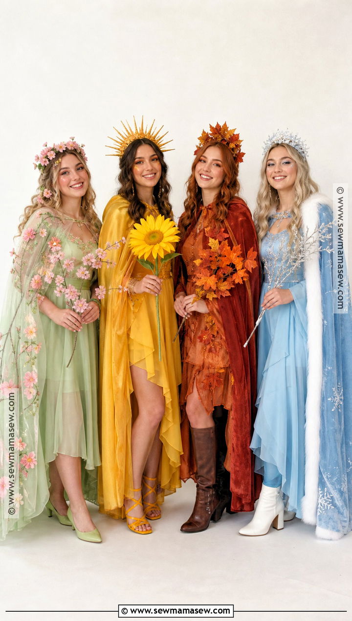 Four Seasons Group Costume - 35 unique costume ideas