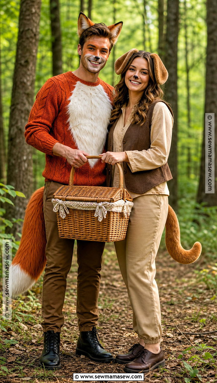 Fox And Hound Couple Costume - 40 foxy costume ideas