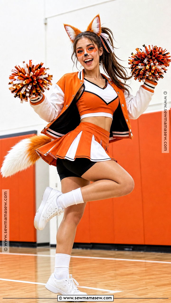 Fox Cheerleader Costume - 40 foxy costume ideas