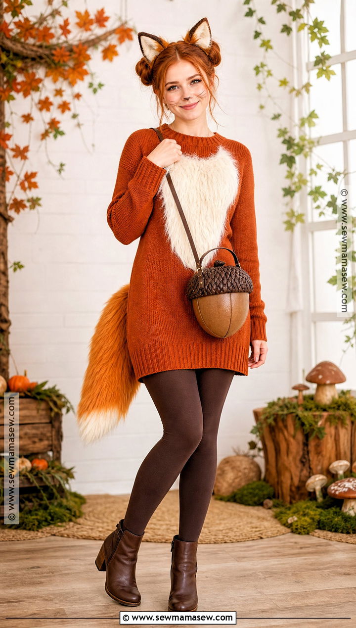 Fox Costume - 30 ginger hair halloween costume ideas