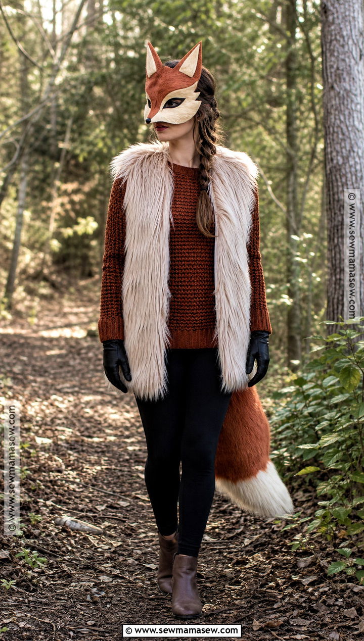 Fox Halloween Mask Costume - 40 halloween mask ideas