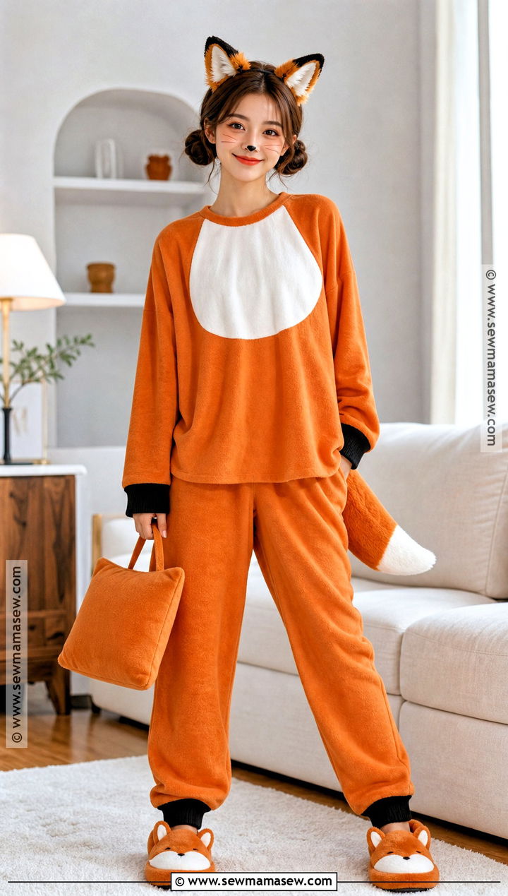 Fox Pajama Costume - 30 Fox Costume Women's Ideas