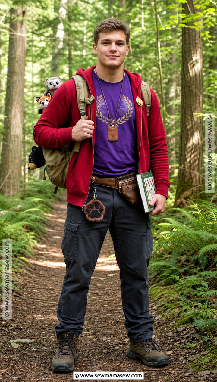 Frank Zhang Costume With Red Hoodie - 30 percy jackson costume ideas