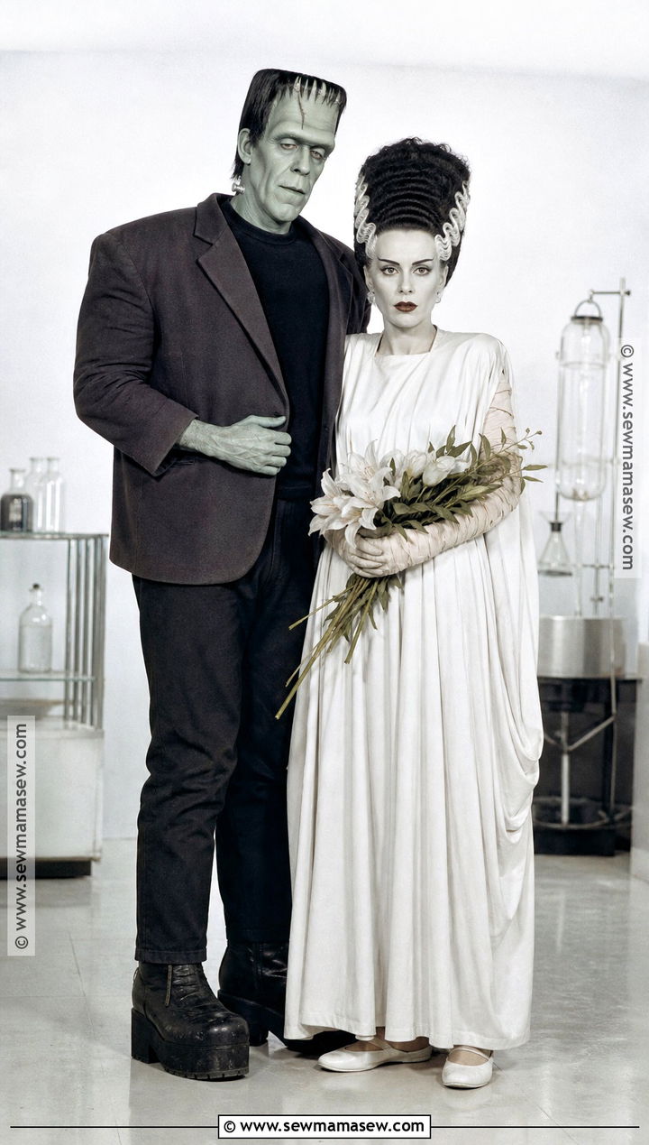 Frankenstein And Bride Costume - 45 duo halloween costumes for couples
