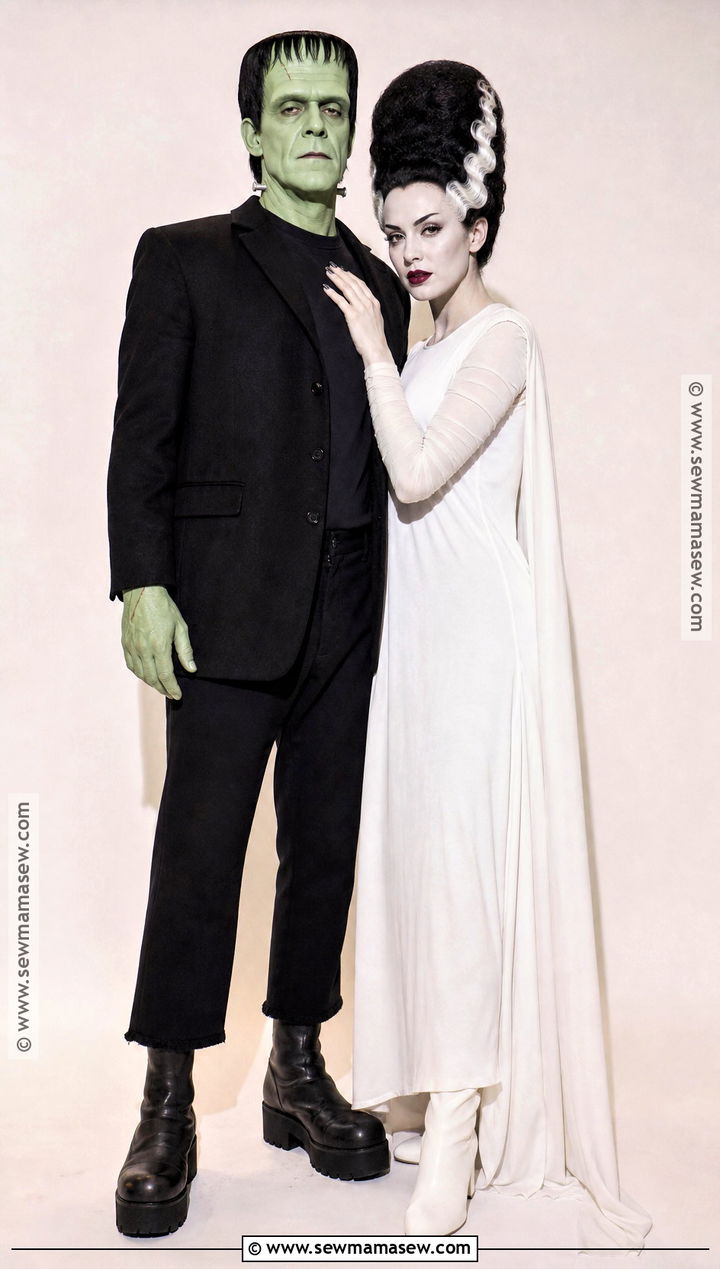 Frankenstein And Bride Duo Costume - 35 halloween costume ideas duo