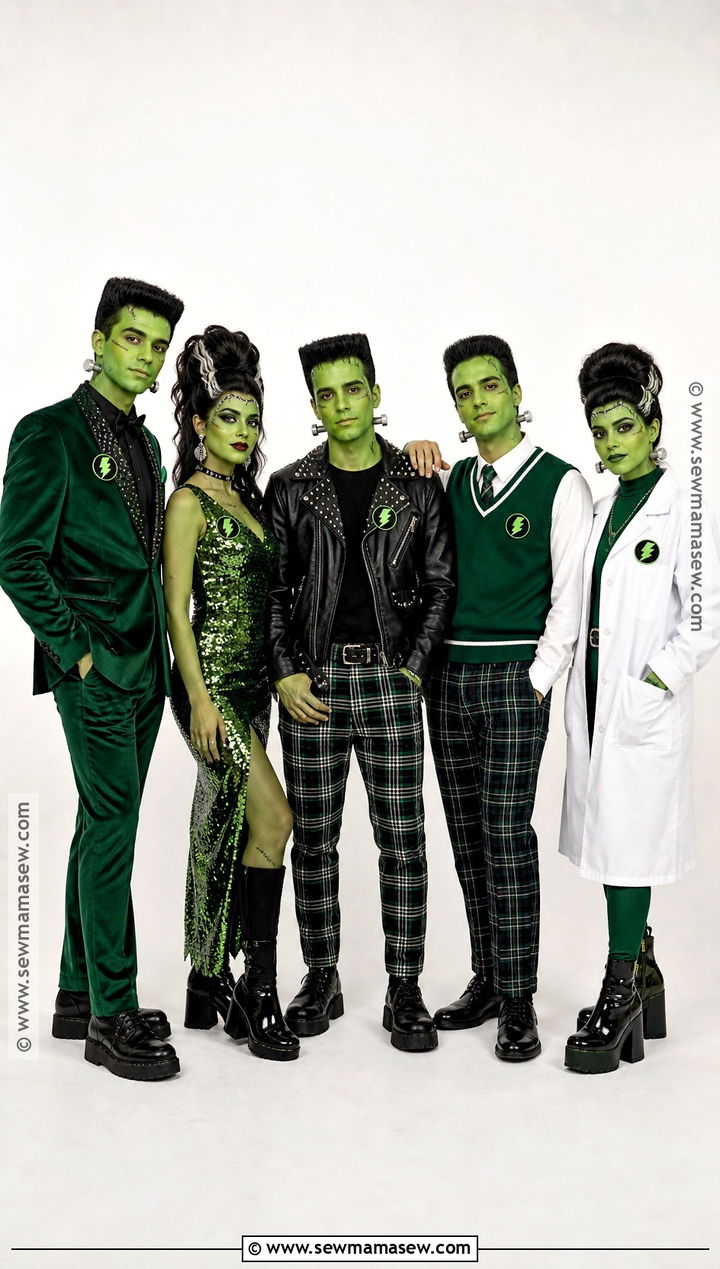 Frankenstein Group Costume - 45 frankenstein costume ideas