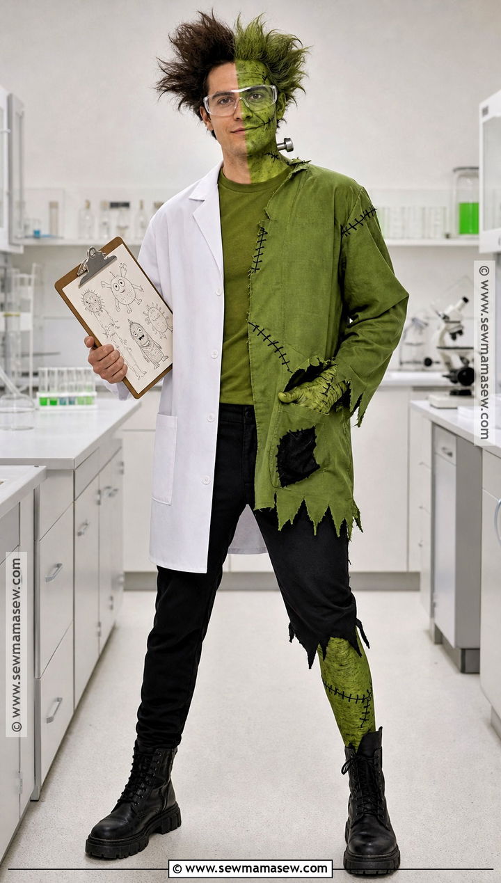 Frankenstein Mad Scientist Costume - 45 frankenstein costume ideas