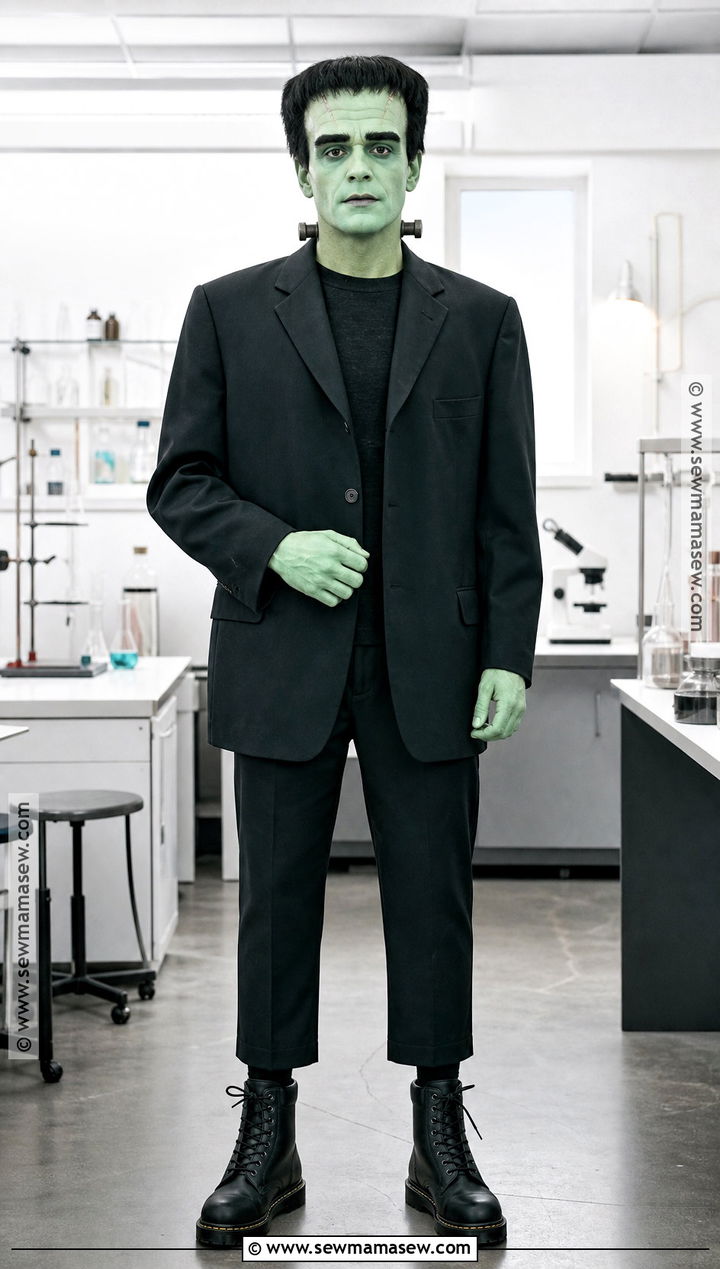 Frankenstein Monster Costume With Black Blazer - 30 men's halloween costumes