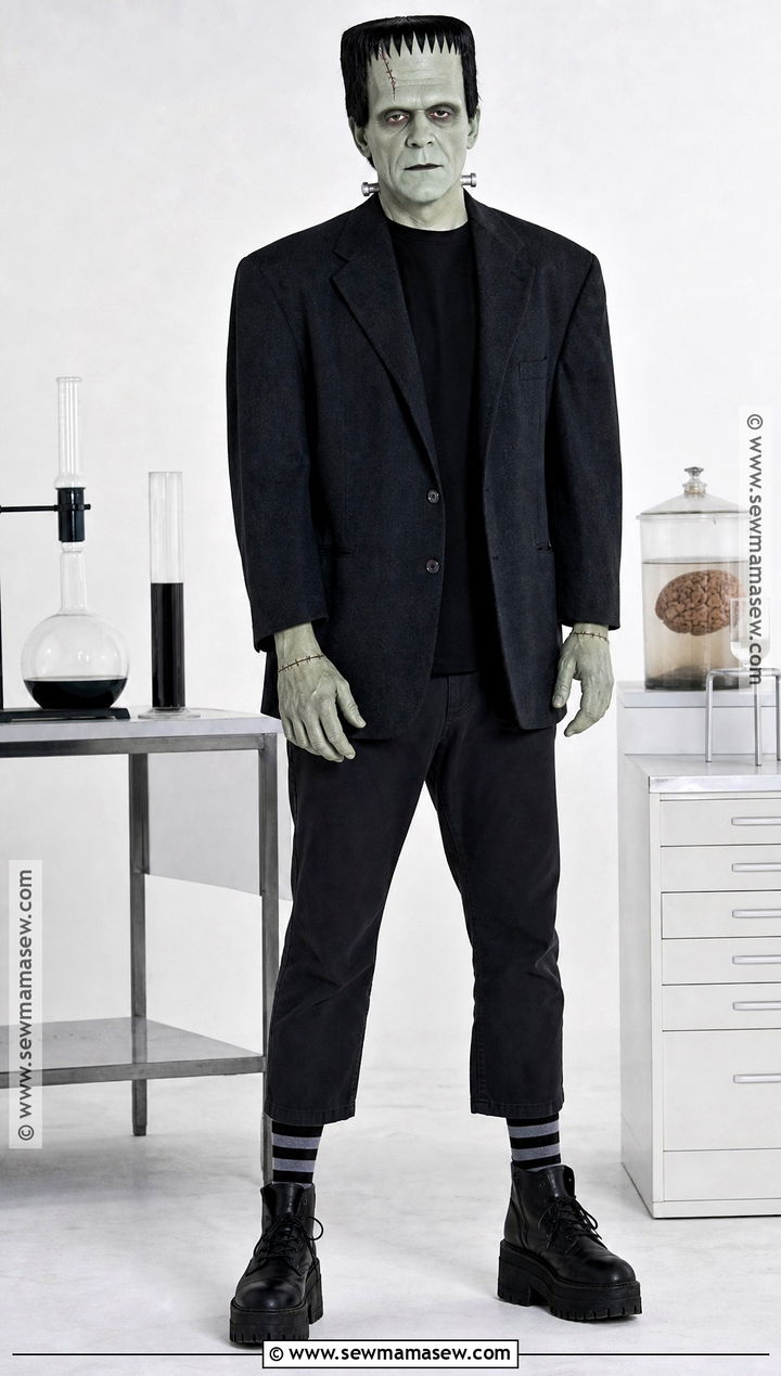 Frankenstein Monster Costume With Green Jacket - 45 costumes ideas