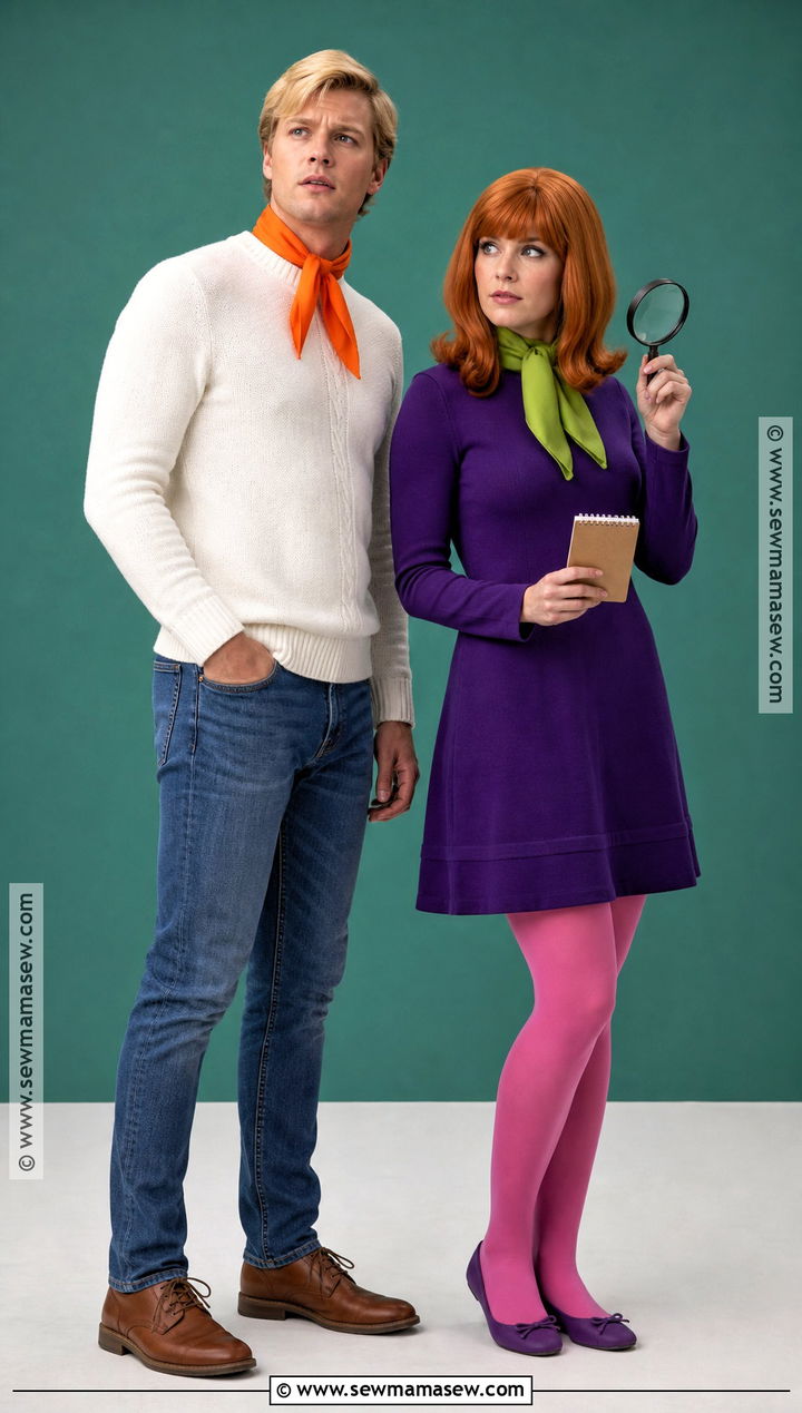 Fred And Daphne Couples Costume - 35 cute couples costumes for halloween