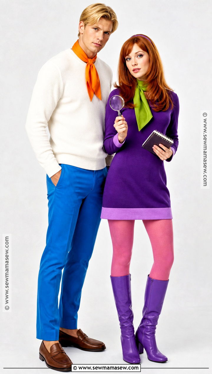 Fred And Daphne Scooby Doo Couple Costume - 50 couple costumes for halloween