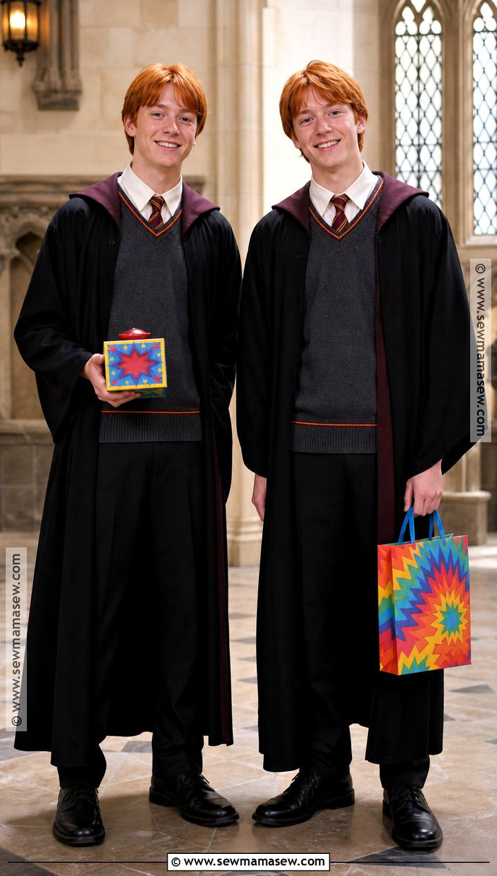 Fred And George Weasley Duo Costume - 50 harry potter costume ideas