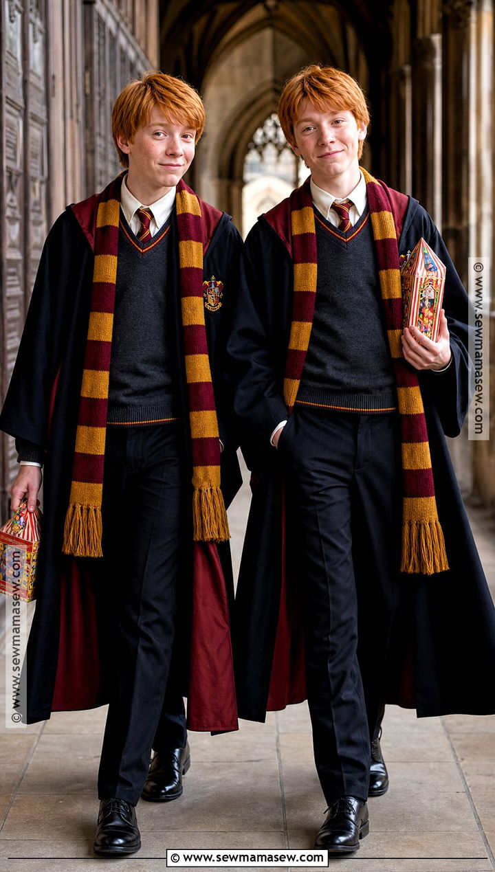 Fred And George Weasley Twin Costume - 35 twin costumes