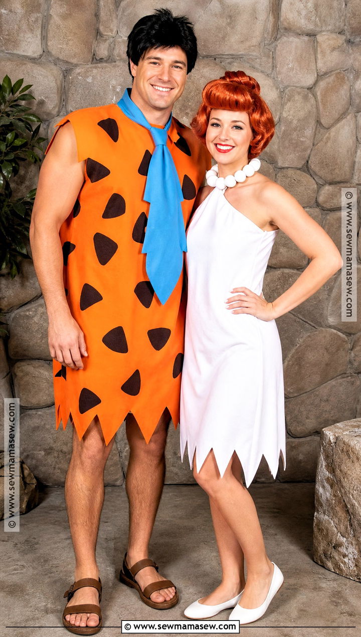Fred And Wilma Costume - 40 halloween costumes for 2