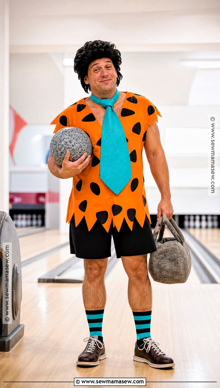 Fred Flintstone Bowling Costume - 30 Fred Costume Ideas