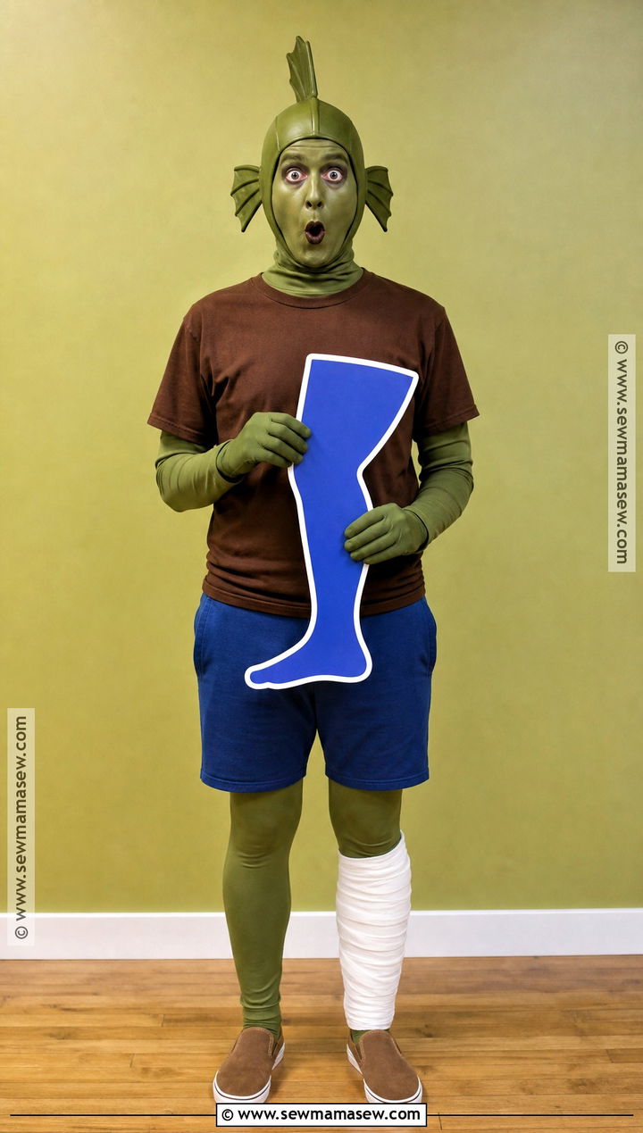 Fred My Leg Cosplay - 35 Spongebob Cosplay Ideas