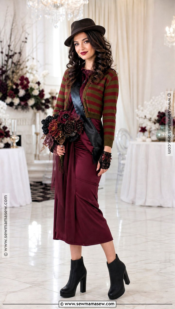 Freddy Krueger Prom Queen Costume With Sash - 40 freddy krueger costume ideas for women
