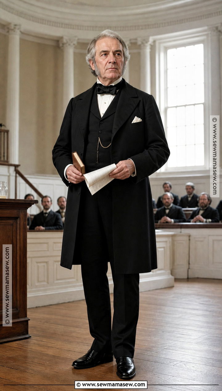 Frederick Douglass Costume With Formal Suit - 30 historical figures costumes
