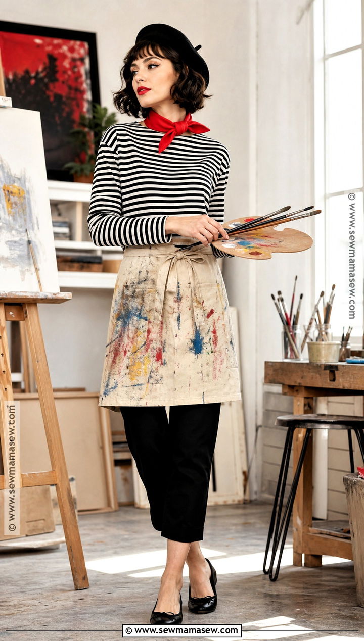 French Artist Costume - 35 female halloween costume ideas