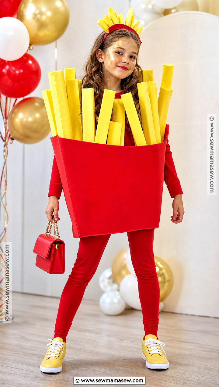 French Fries Costume - 30 Food Costume Ideas