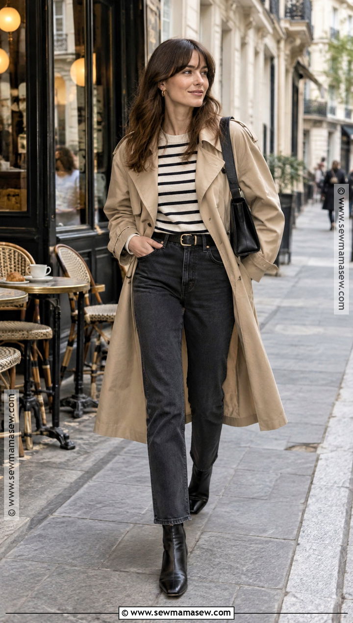 French Girl Fall Outfit - 20 outfits aesthetic fall