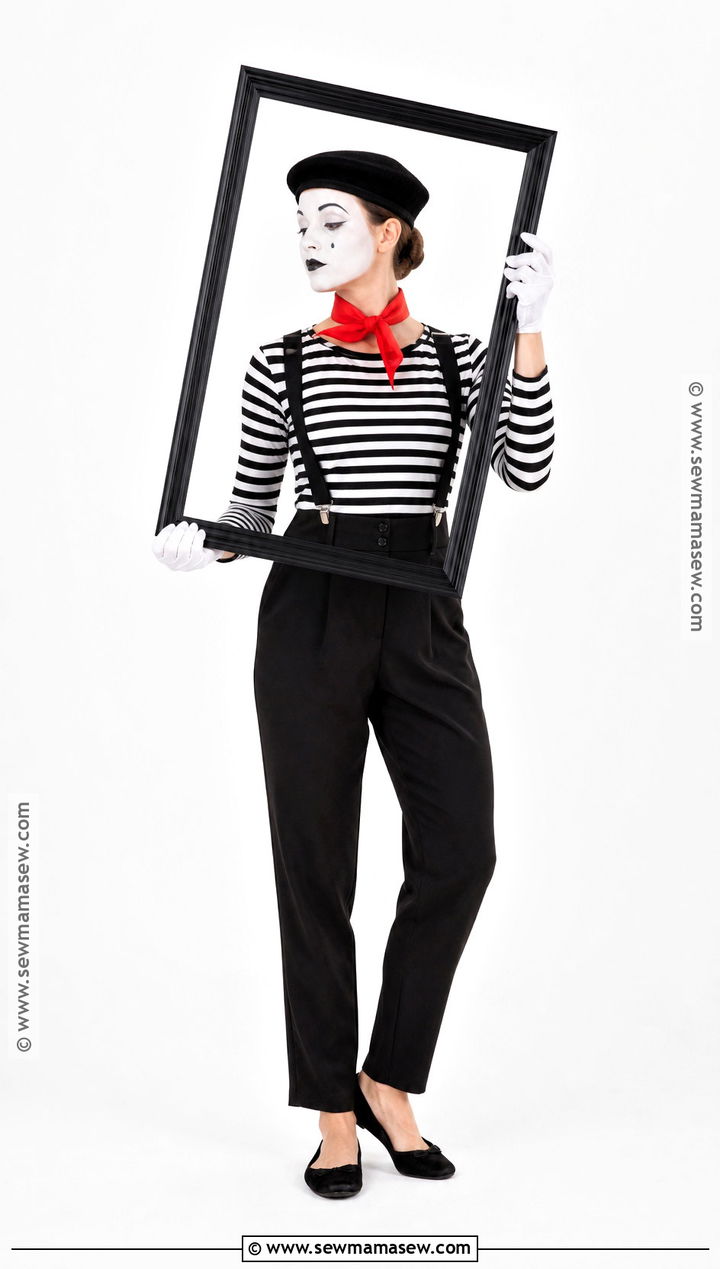 French Mime Costume - 30 Creative Costume Ideas for Women