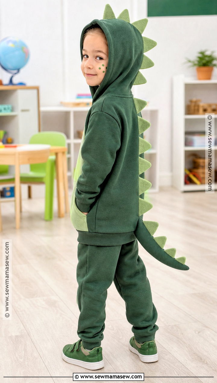 Friendly Dinosaur School Costume - 35 school appropriate halloween costumes