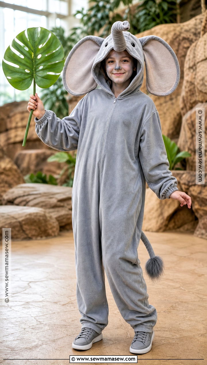 Friendly Elephant Costume - 40 animal costume ideas