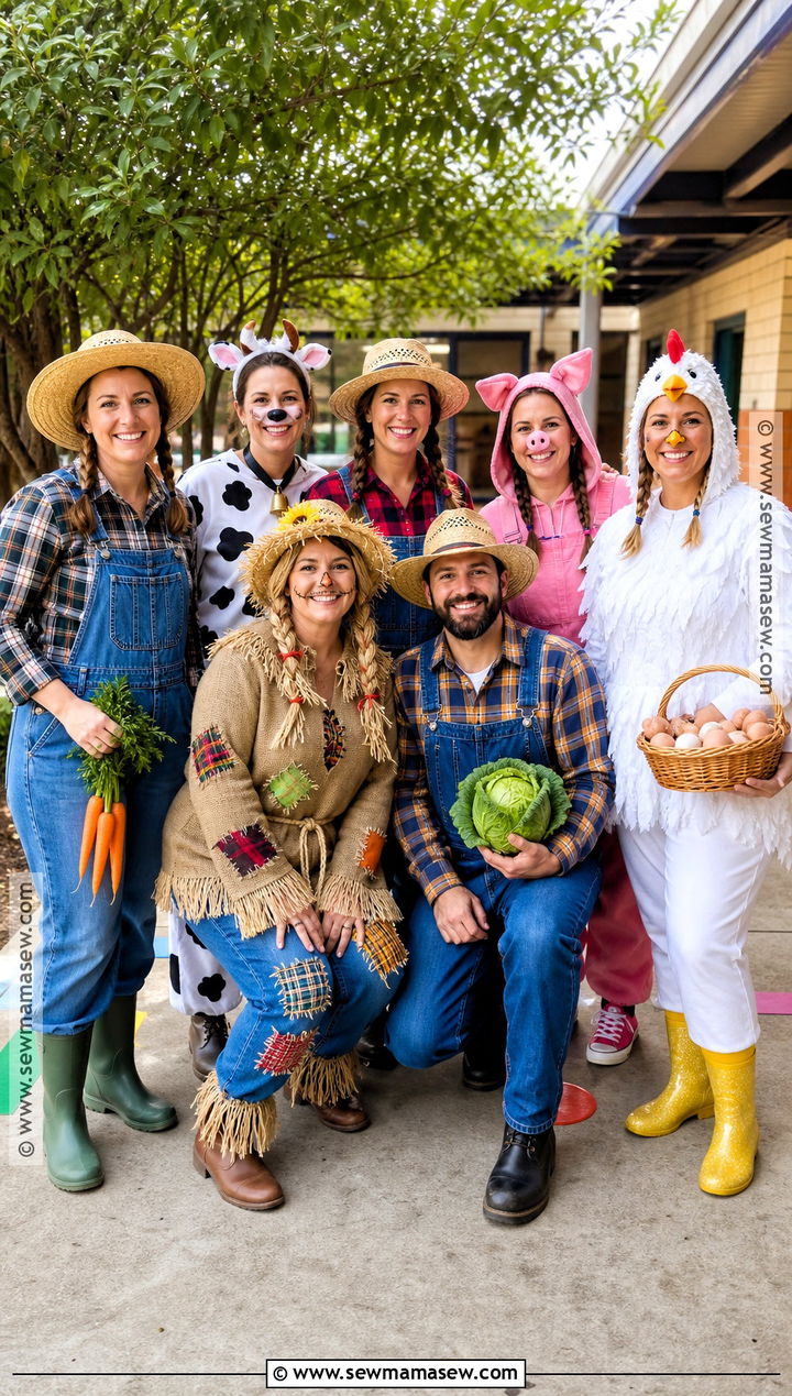 Friendly Farm Staff Costume - 30 School Staff Halloween Costume Ideas