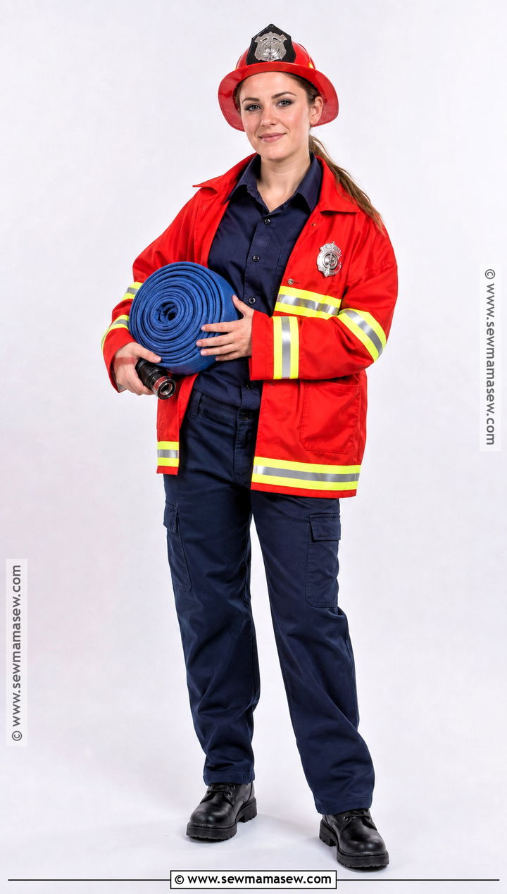 Friendly Firefighter Costume - 50 easy costume ideas