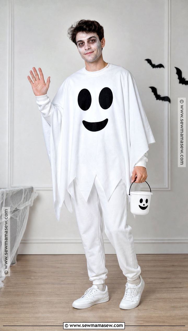 Friendly Ghost Costume - 35 costume ideas for men