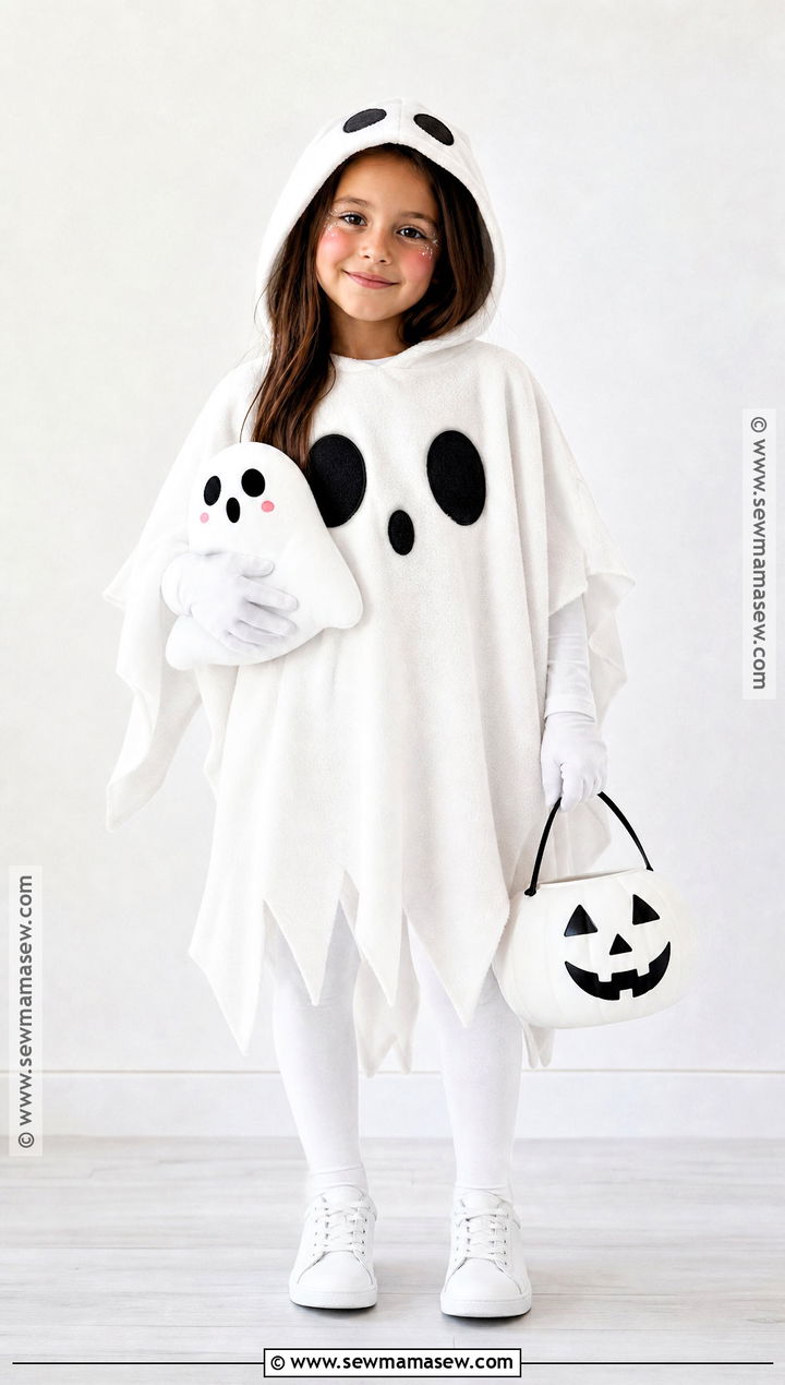 Friendly Ghost Costume - 35 girls halloween costumes for kids