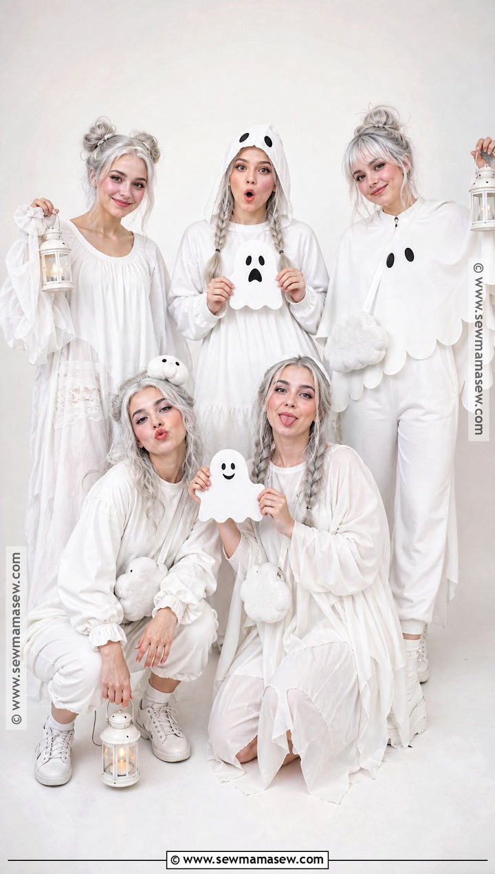 Friendly Ghost Group Costume - 40 cute group halloween costumes