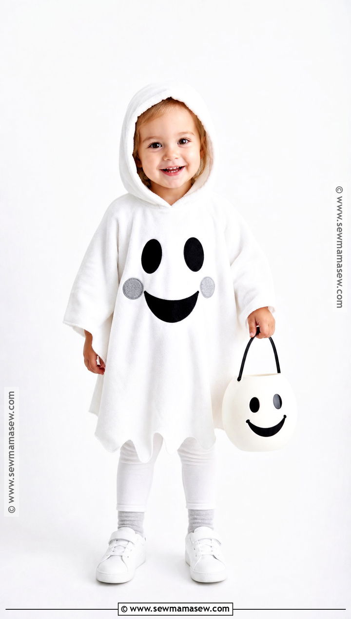 Friendly Ghost Toddler Costume - 30 halloween toddler costumes