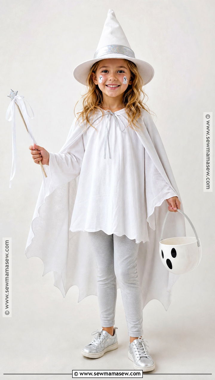 Friendly Ghost Witch Costume - 30 kids witch costume ideas