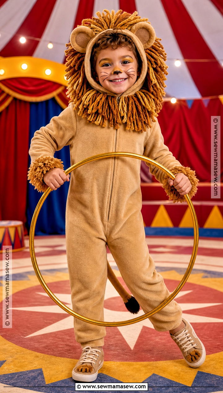 Friendly Lion Circus Costume - 30 circus costumes