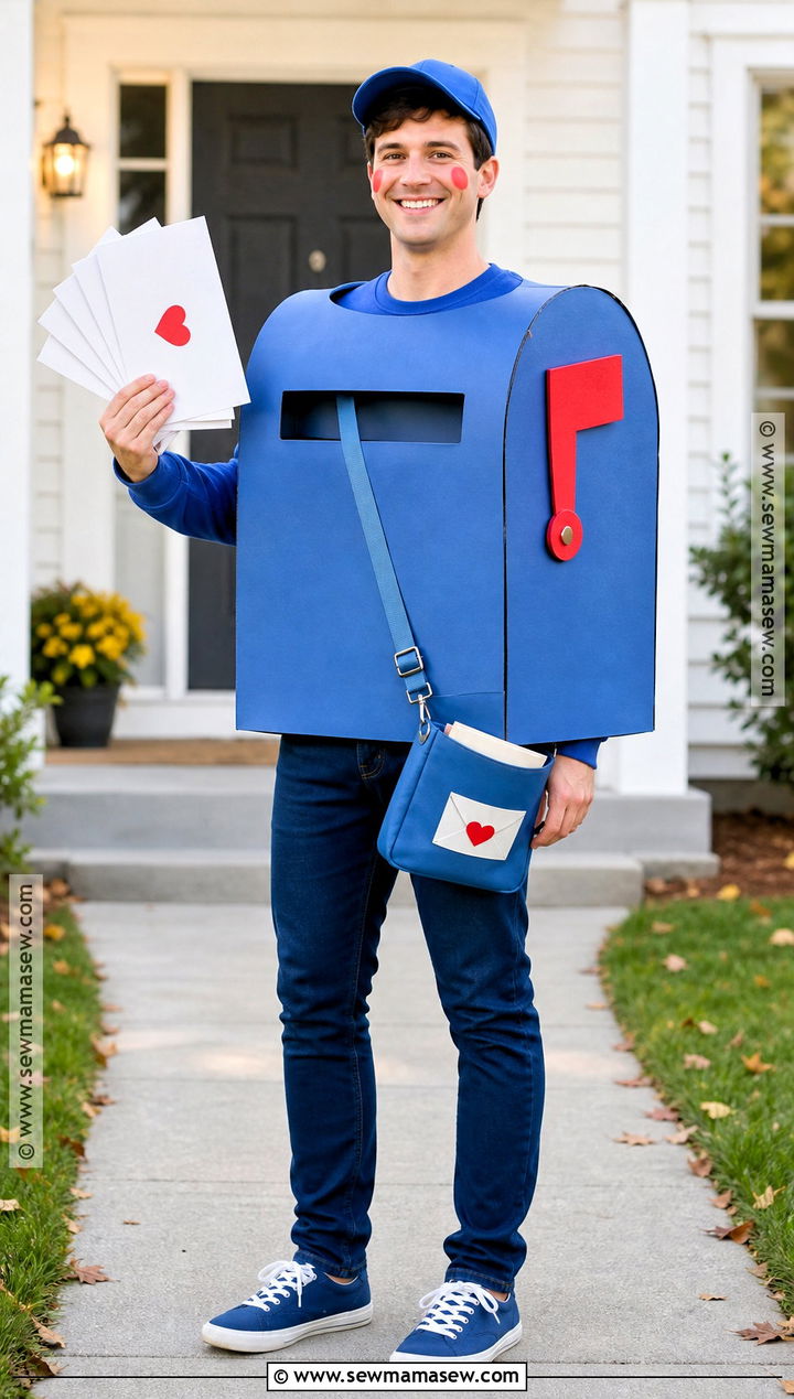 Friendly Mailbox Costume With Letters - 40 unique costumes