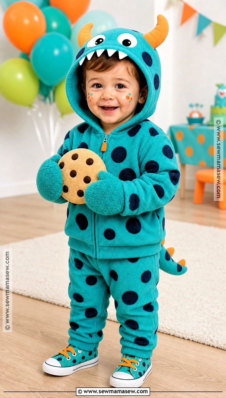 Friendly Monster Toddler Boy Halloween Costume - 30 toddler boy halloween costume ideas
